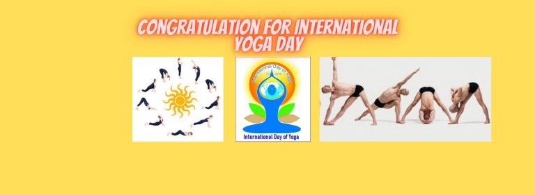 International day of yoga(2021) :